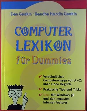 Immagine del venditore per Computerlexikon fr Dummies. Verstndliches Computerwissen con A - Z: ber 2.000 Begriffe. venduto da biblion2