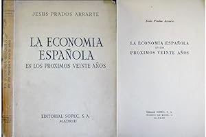 Imagen del vendedor de La Economía española en los próximos veinte años. a la venta por Hesperia Libros