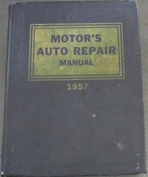 Bild des Verkufers fr Motor's Auto Repair Manual - 20th Edition zum Verkauf von Chapter 1