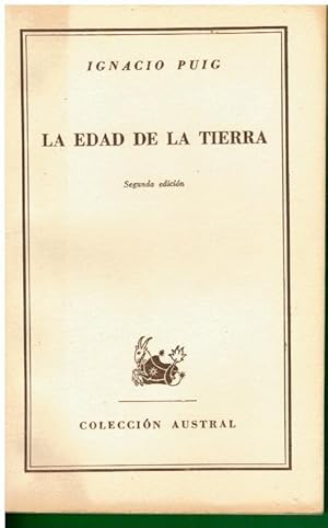 Seller image for LA EDAD DE LA TIERRA. 2 ed. for sale by angeles sancha libros