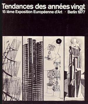 Imagen del vendedor de Tendances des Annes Vingt. 15 ime Exposition Europenne d'Art Berlin 1977 a la venta por JLG_livres anciens et modernes