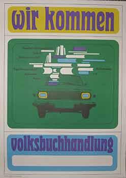 Seller image for Wir Kommen Volksbuchhandlung. (Poster). for sale by Wittenborn Art Books