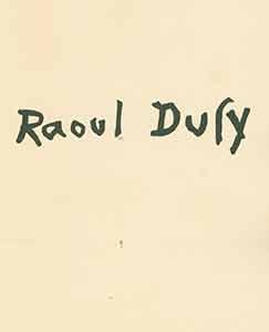 Raoul Dufy: Ceramiques. Limited Edition, 220 of 1000 copies.