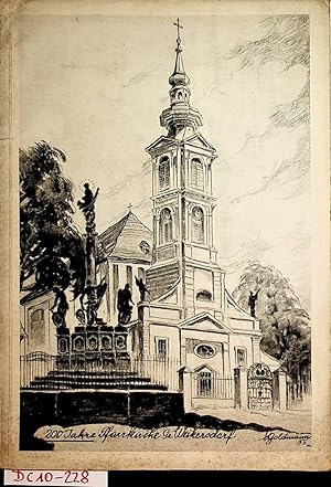 Bild des Verkufers fr 200 Jahre Pfarrkirche Gross-Weikersdorf zum Verkauf von ANTIQUARIAT.WIEN Fine Books & Prints