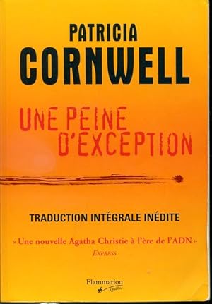 Seller image for Une peine d'exception for sale by Librairie Le Nord