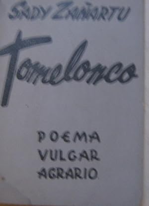 Imagen del vendedor de Tomelonco. Poema vulgar agrario a la venta por Librera Monte Sarmiento