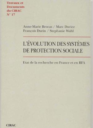 Imagen del vendedor de L'volution des systmes de protection sociale a la venta por Chapitre.com : livres et presse ancienne