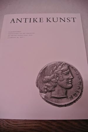 Bild des Verkufers fr Dionysos und Solon, in: ANTIKE KUNST. Halbjahresschrift. 36. Jg. 1993, Heft 1. zum Verkauf von Antiquariat Bookfarm