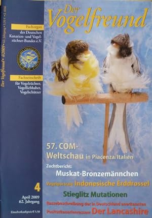Der Vogelfreund. Fachzeitschrift für Vogelzüchter, Vogelliebhaber, Vogelschützer. 62. Jahrgang. 2...