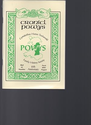 Powys Family History Society. 2005. 25th anniversary edition.