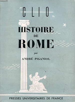 Bild des Verkufers fr HISTOIRE DE ROME (Clio) zum Verkauf von Le-Livre