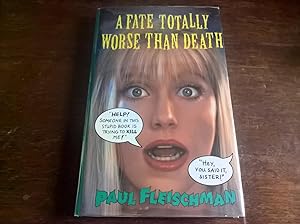 Image du vendeur pour A Fate Totally Worse Than Death - first UK edition mis en vente par Peter Pan books