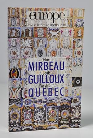 Bild des Verkufers fr (Revue) Europe, mars 1999, n 839 - Octave Mirbeau - Louis Guilloux - Posie du Qubec zum Verkauf von Librairie L'Autre sommeil