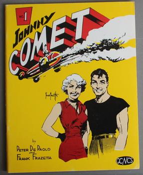 Seller image for JOHNNY COMET #1 by Frank Frazetta (Edwin Aprill Jr ) Limited Edition Fanzine collection of the 1952 newspaper Daily & Sunday Comic strips of Johnny Comet and Ace McCoy: for sale by Comic World