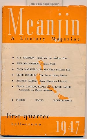 Meanjin : A Literary Magazine, Volume Six, Number One, Autumn 1947