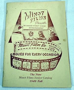 Seller image for Minot Films Presents The Worlds Finest 16 mm Entertainment. The New Minot Films Junior Catalog, Fall 1949 [MOVIE POSTERS / HANDBILLS] for sale by Yesterday's Gallery, ABAA