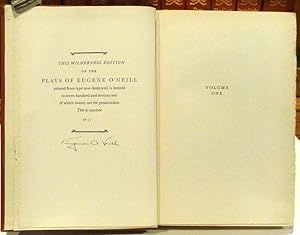 Imagen del vendedor de THE PLAYS OF EUGENE O'NEILL. THE WILDERNESS EDITION. LIMITED EDITION 12 VOLUME SET - SIGNED BY EUGENE O'NEILL a la venta por RON RAMSWICK BOOKS, IOBA