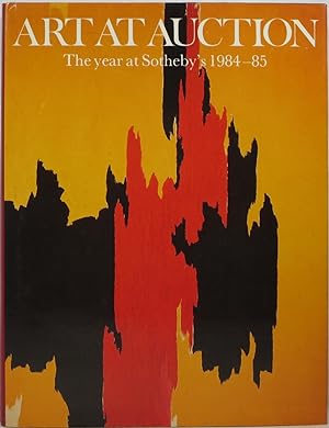Bild des Verkufers fr Art at Auction: The Year at Sotheby's 1984-85 zum Verkauf von Newbury Books
