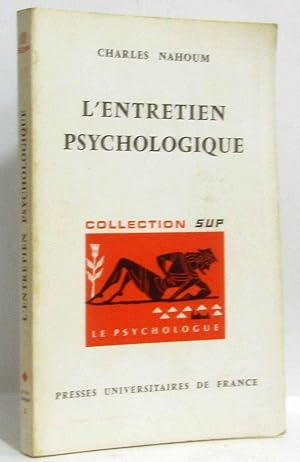 L'entretien psychologique