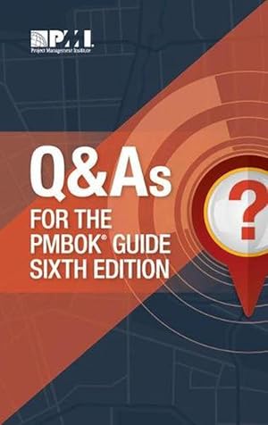 Bild des Verkufers fr Q & A's for the PMBOK guide sixth edition (Spiral) zum Verkauf von AussieBookSeller