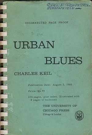 Urban Blues: Uncorrected Page Proofs