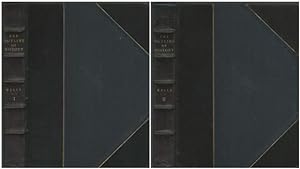 The Outline of History 2 Volume Set 1920 3/4 Leather Bound by H.G. Wells