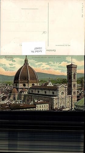 Bild des Verkufers fr 558407,Toscana Firenze Florenz San Lorenzo zum Verkauf von Versandhandel Lehenbauer