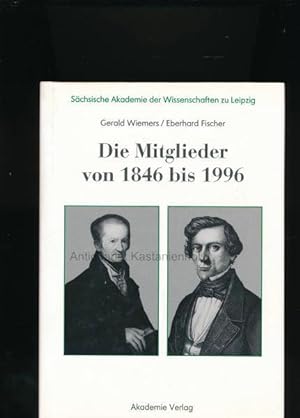 Seller image for Die Mitglieder von 1846 bis 1996,Schsische Akademie der Wissenschaften zu Leipzig" for sale by Antiquariat Kastanienhof