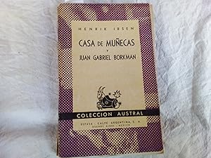 Image du vendeur pour Casa de muecas y Juan Gabriel Borkman mis en vente par Librera "Franz Kafka" Mxico.