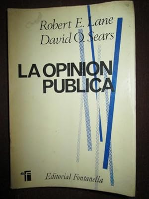 Seller image for LA OPININ PBLICA for sale by LIBRERIA AZACAN