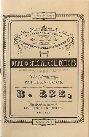 The Manuscript Pattern Book of R. Lee: Ship Figurehead Carver of Liverpool and Jersey Ca. 1840