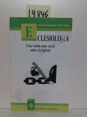 Imagen del vendedor de ECLESIOLOJA a la venta por Librera Circus