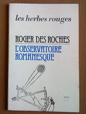 Bild des Verkufers fr L'Observatoire romanesque zum Verkauf von Livresse