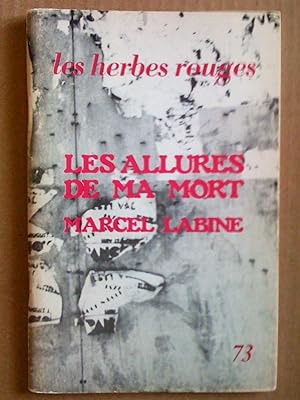 Imagen del vendedor de Les Allures de ma mort a la venta por Livresse