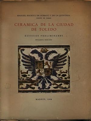 Imagen del vendedor de Ceramica de la Ciudad de Toledo a la venta por Librodifaccia