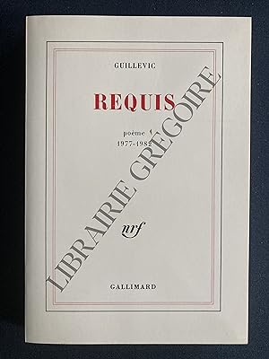 REQUIS POEMES 1977-1982