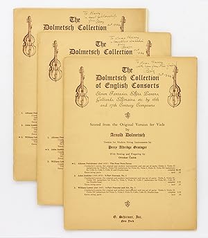 The Dolmetsch Collection of English Consorts. Eleven Fantasies, Airs, Pavans, Galliards, Almains,...