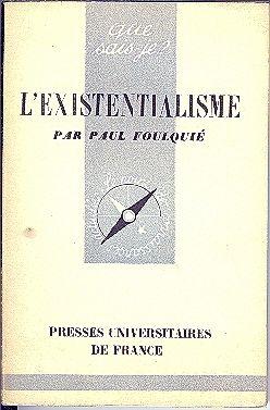 Seller image for L'existentialisme for sale by Des livres et nous