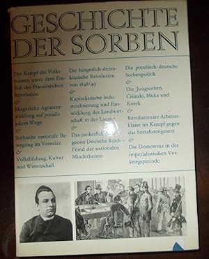 Geschichte der Sorben, Band 2: von 1789 bis 1917