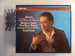 Immagine del venditore per Donizetti: L'Elisir d'Amore (Turin 1986) [2 CD-Box + Libretto]. venduto da Druckwaren Antiquariat