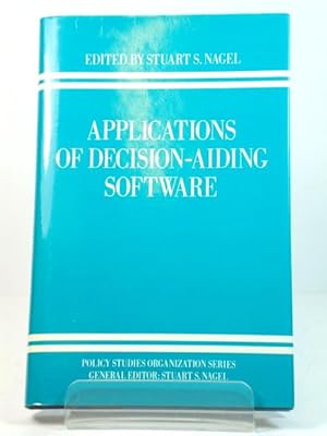 Bild des Verkufers fr Applications of Decision-Aiding Software zum Verkauf von PsychoBabel & Skoob Books