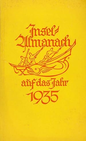 Seller image for auf das Jahr 1935. for sale by ANTIQUARIAT MATTHIAS LOIDL