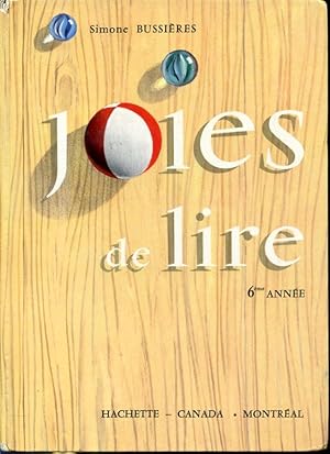 Seller image for Joies de lire 6e anne for sale by Librairie Le Nord