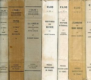 Bild des Verkufers fr INTRODUCTION AUX ETUDES HISTORIQUES, 16 VOLUMES, Des PEUPLES DE L'ORIENT MEDITERRANEEN (LE PROCHE-ORIENT ASIATIQUE / L'EGYPTE),  L'EPOQUE CONTEMPORAINE (1815-1919) + HISTOIRE DE L'ART (Clio) zum Verkauf von Le-Livre