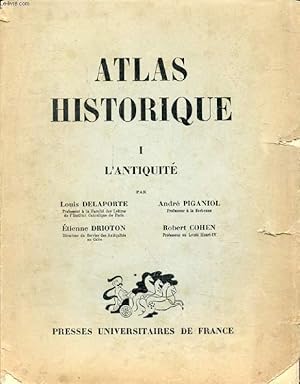 Bild des Verkufers fr ATLAS HISTORIQUE, TOME I, L'ANTIQUITE zum Verkauf von Le-Livre