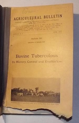 Bovine Tuberculosis Its History, Control And Eradication