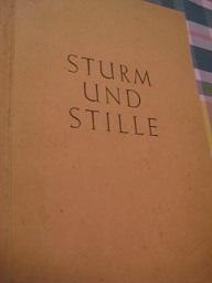 Seller image for Sturm und Stille Gedanken fr Suchende for sale by Alte Bcherwelt