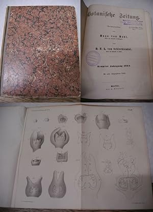 Bild des Verkufers fr Ueber die Botanik und die Botaniker Frankreichs, in: BOTANISCHE ZEITUNG. 9. Jg. (1851). zum Verkauf von Antiquariat Bookfarm