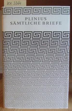 Bild des Verkufers fr C. Plinius Caecilius Secundus: Smtliche Briefe. Eingeleitet u. bersetzt v. Andr Lambert. zum Verkauf von Versandantiquariat Trffelschwein