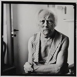 Portrait de Paul Delvaux. Photographie Originale de l'artiste